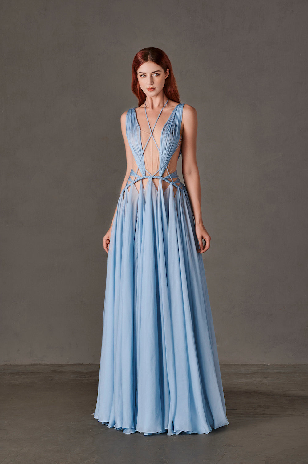 Long Chiffon Dress