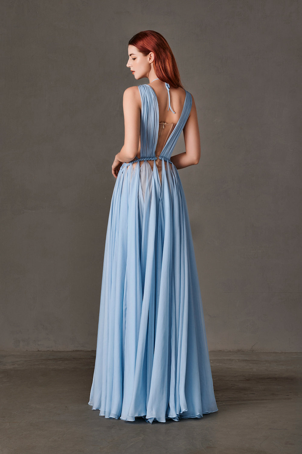 Long Chiffon Dress